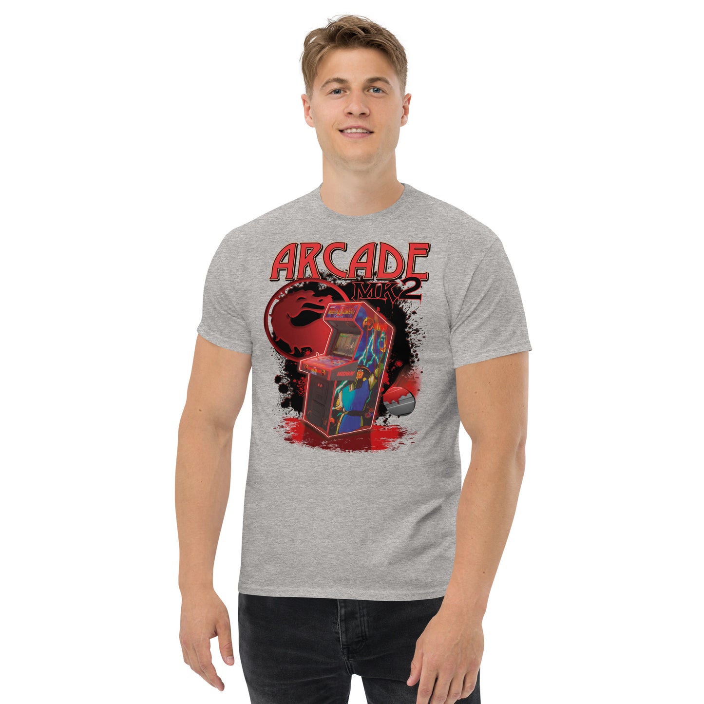 Mortal Kombat Arcade Ultra Cotton T-shirt | UnrealGeeks