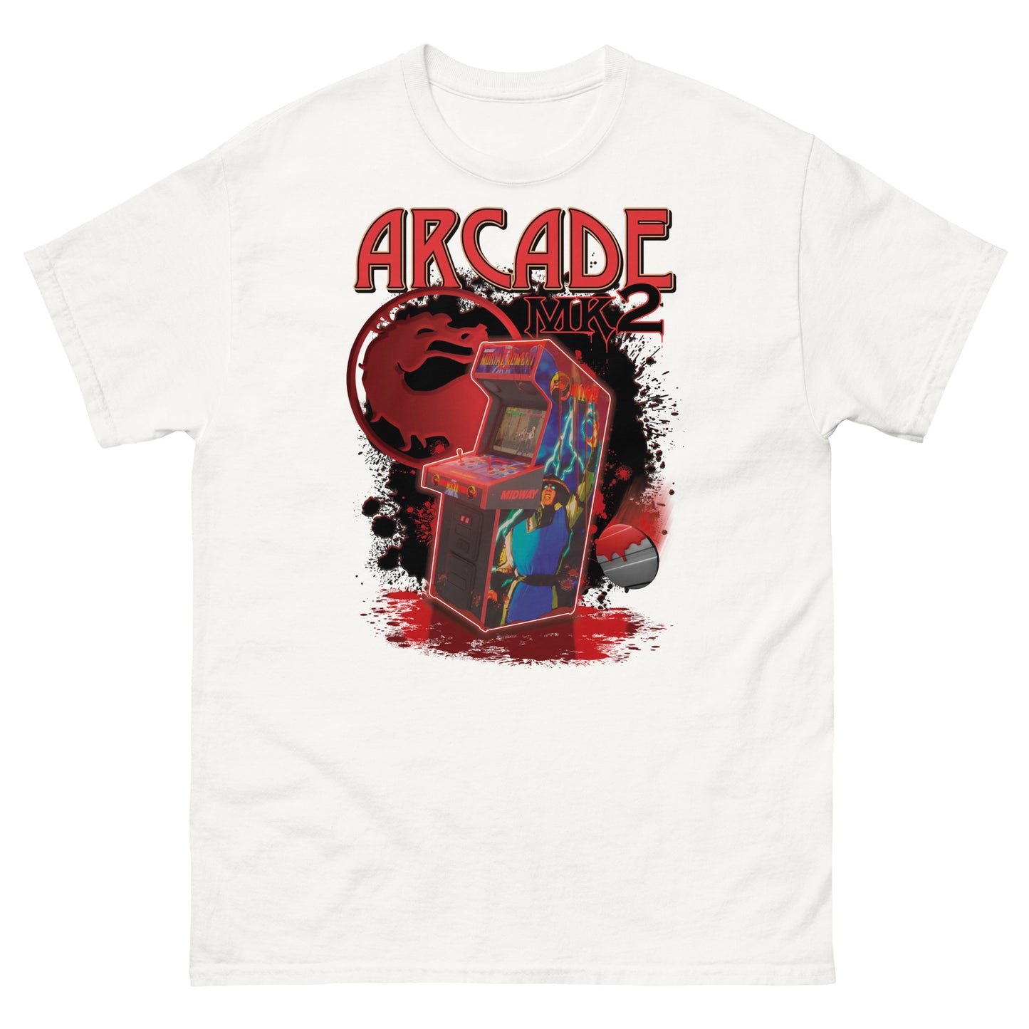 Mortal Kombat Arcade Ultra Cotton T-shirt | UnrealGeeks