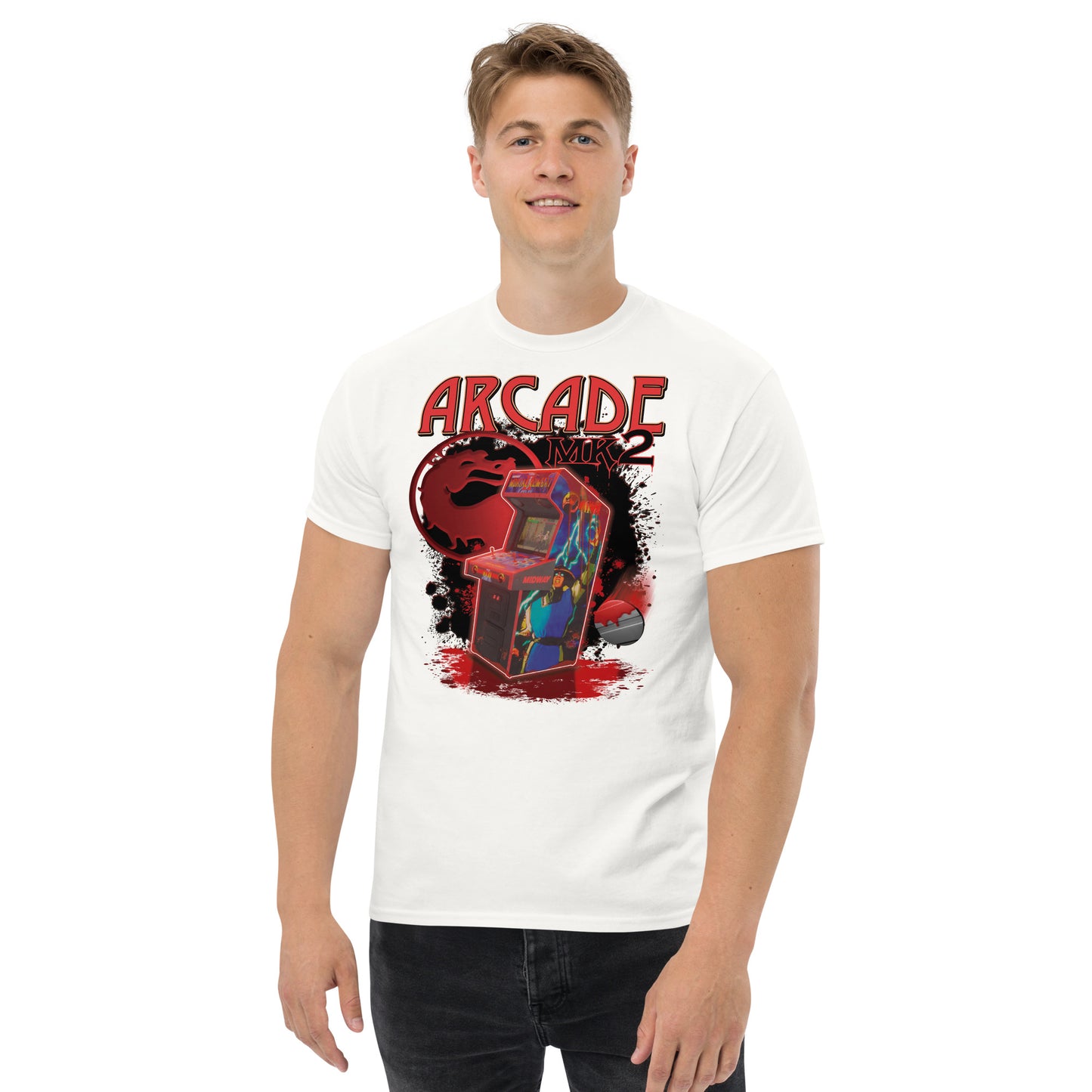 Mortal Kombat Arcade Ultra Cotton T-shirt | UnrealGeeks