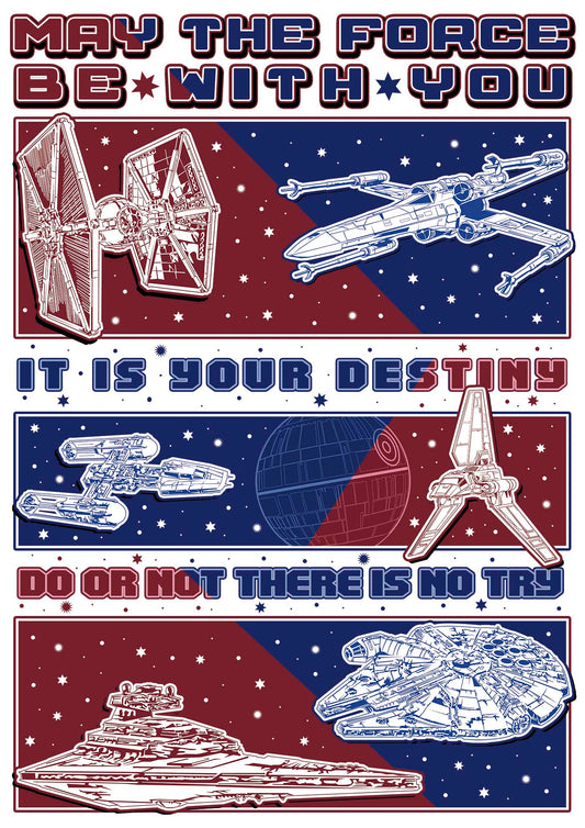Star Wars (Spaceships) - Ultra Cotton T-shirt | UnrealGeeks