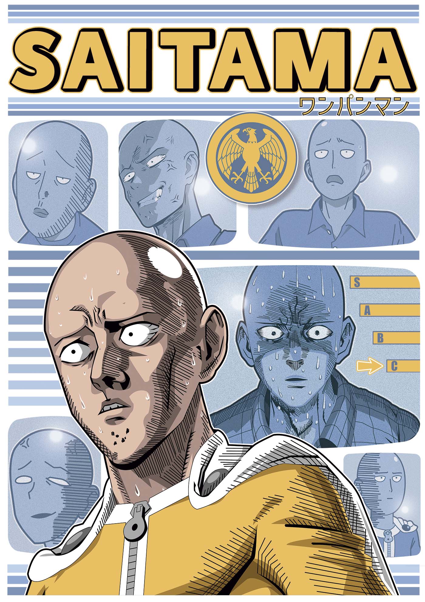 Saitama (One Punch Man) - Premium Sweatshirt | UnrealGeeks