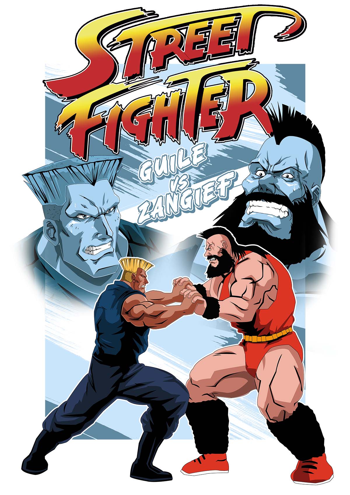 Street Fighter sweatshirt