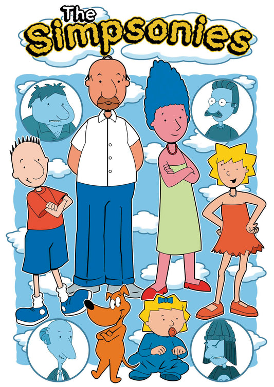 The Simpsonies (Doug and Simpsons fusion) - Ultra Cotton T-shirt | UnrealGeeks