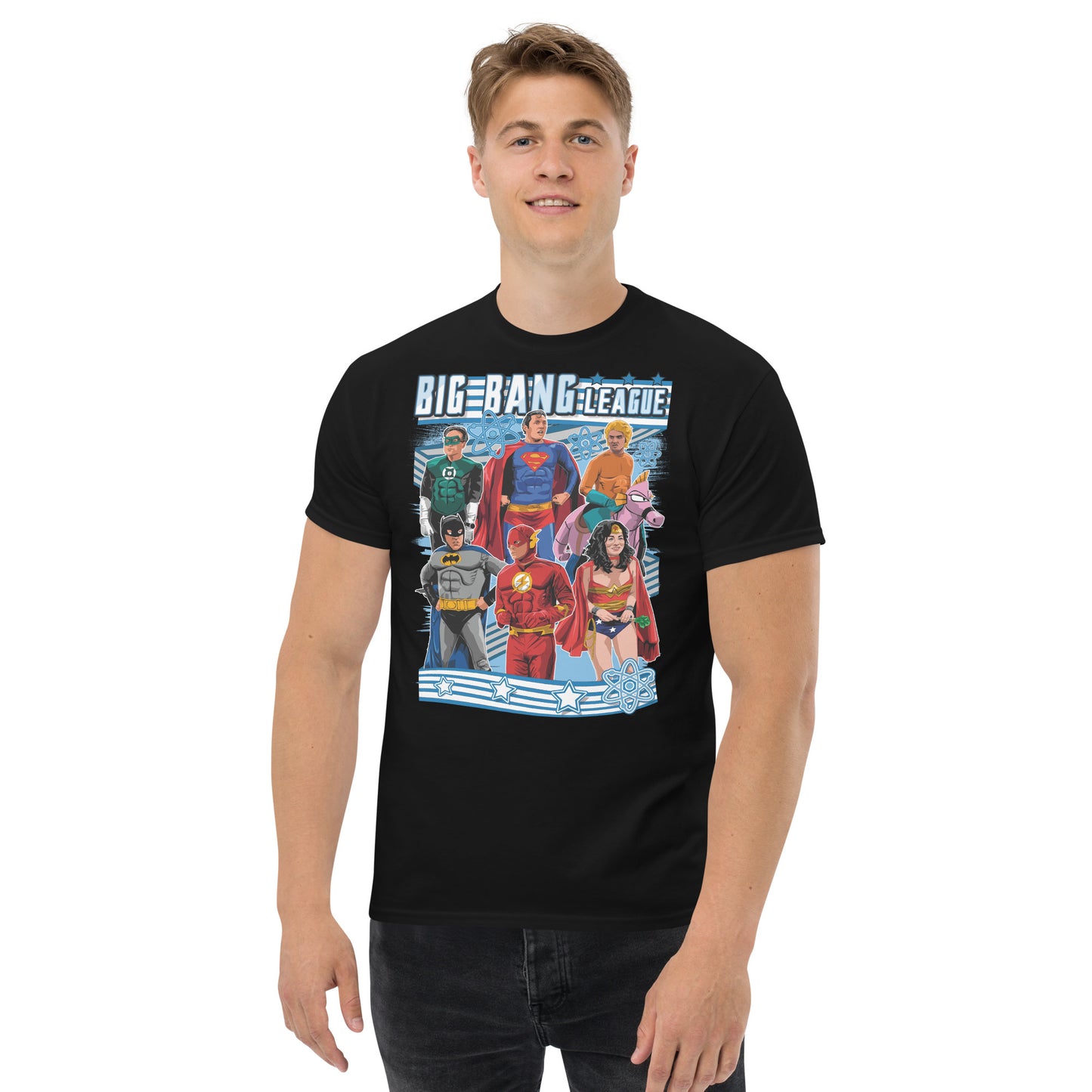The Big Bang League of Justice - Ultra Cotton T-shirt | UnrealGeeks