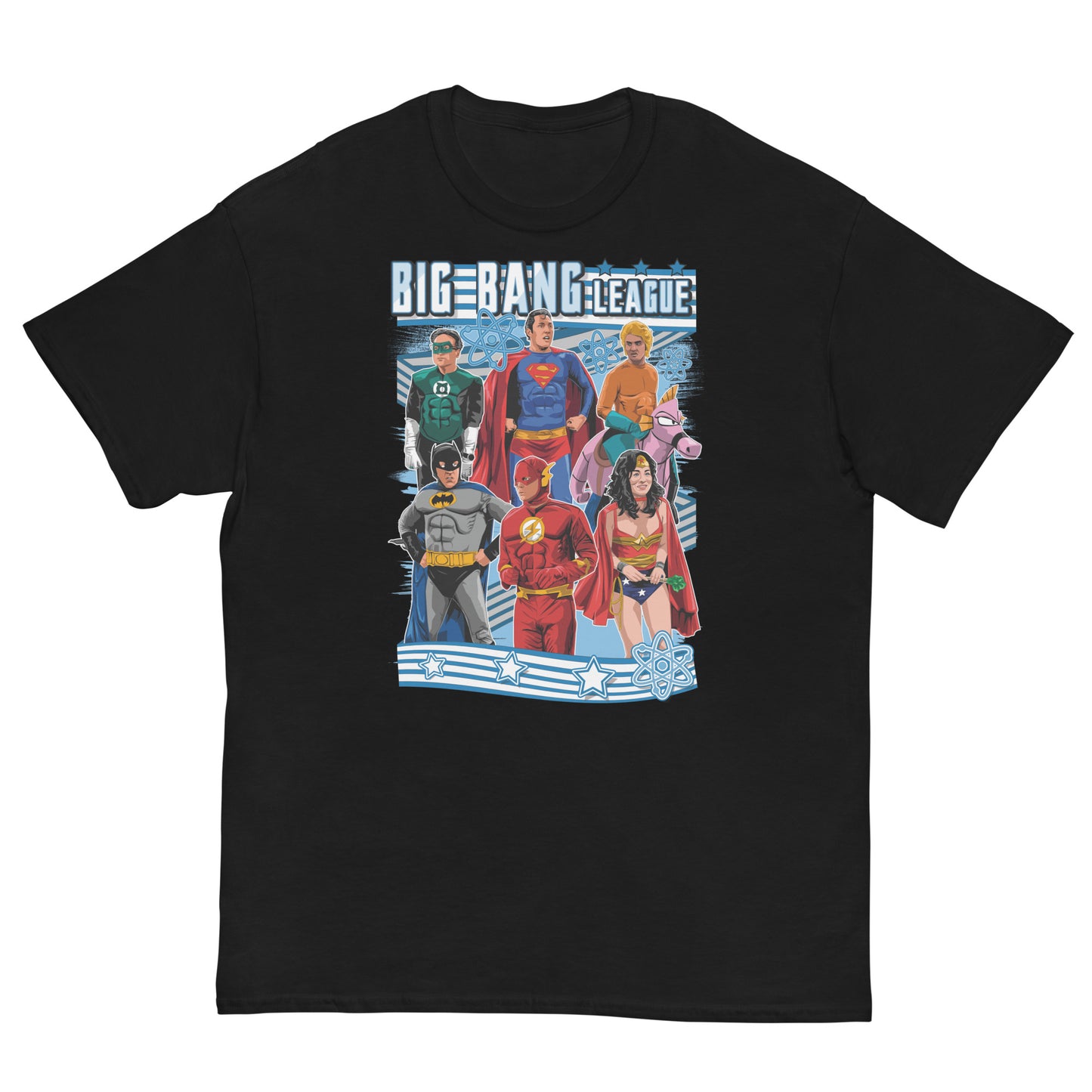 The Big Bang League of Justice - Ultra Cotton T-shirt | UnrealGeeks