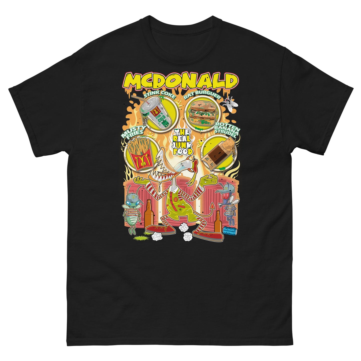 McDonald "Trash version" Ultra Cotton T-shirt | UnrealGeeks
