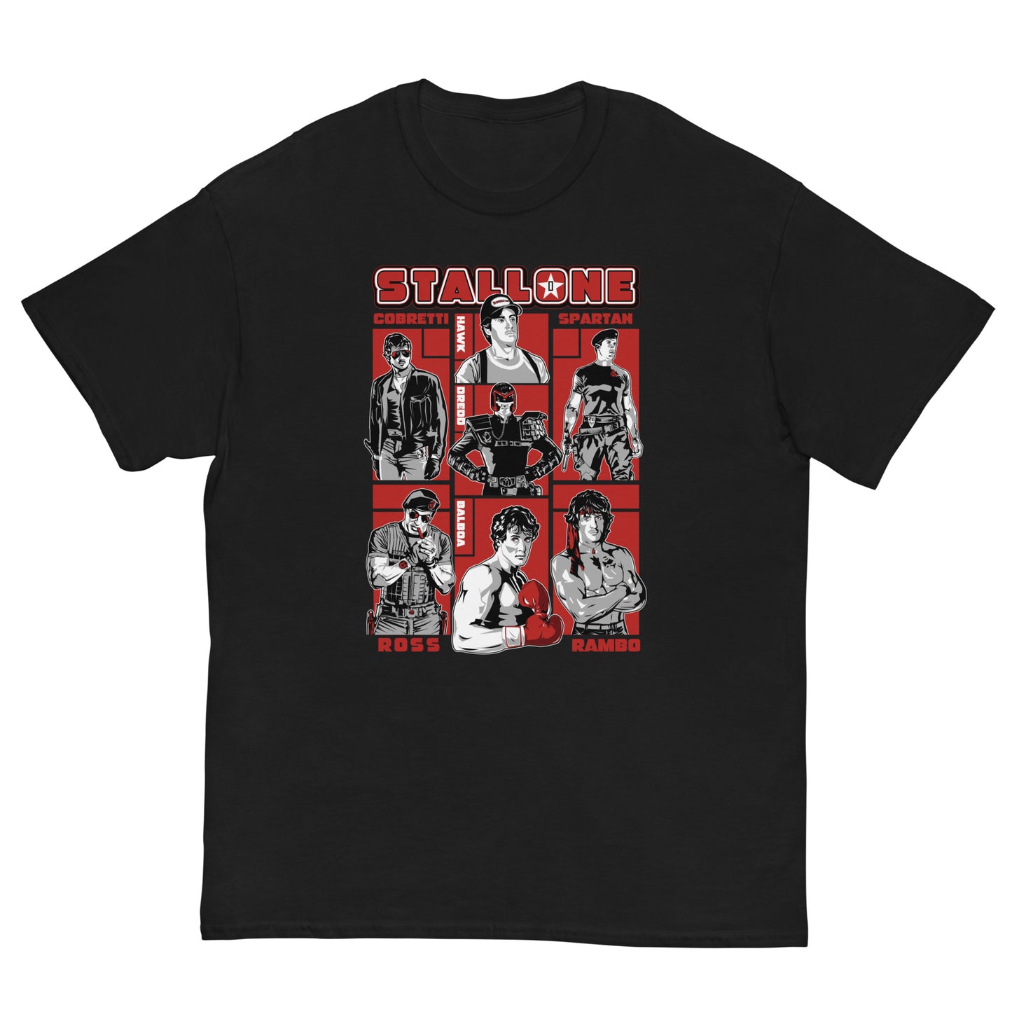 Stallone's compilation Ultra Cotton T-shirt | UnrealGeeks