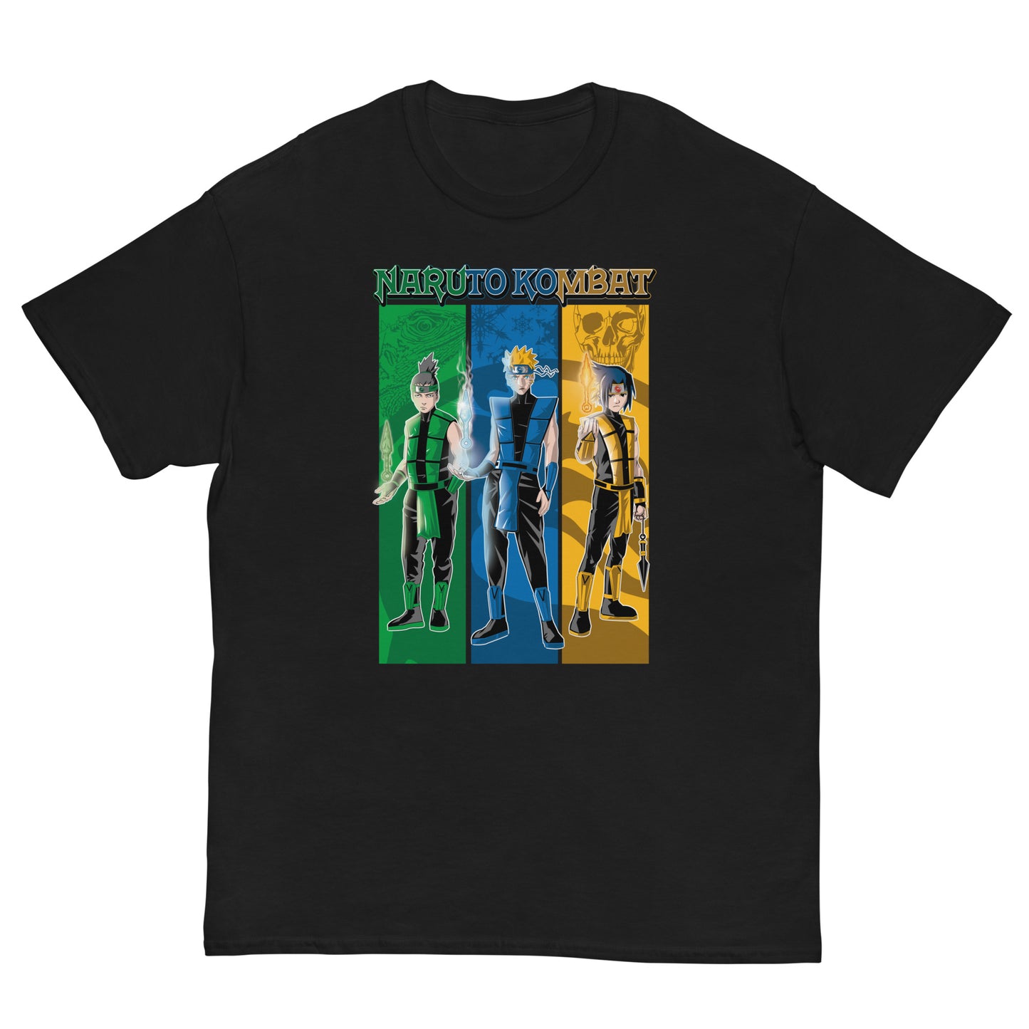 Naruto Mortal Kombat - Ultra Cotton T-shirt | UnrealGeeks