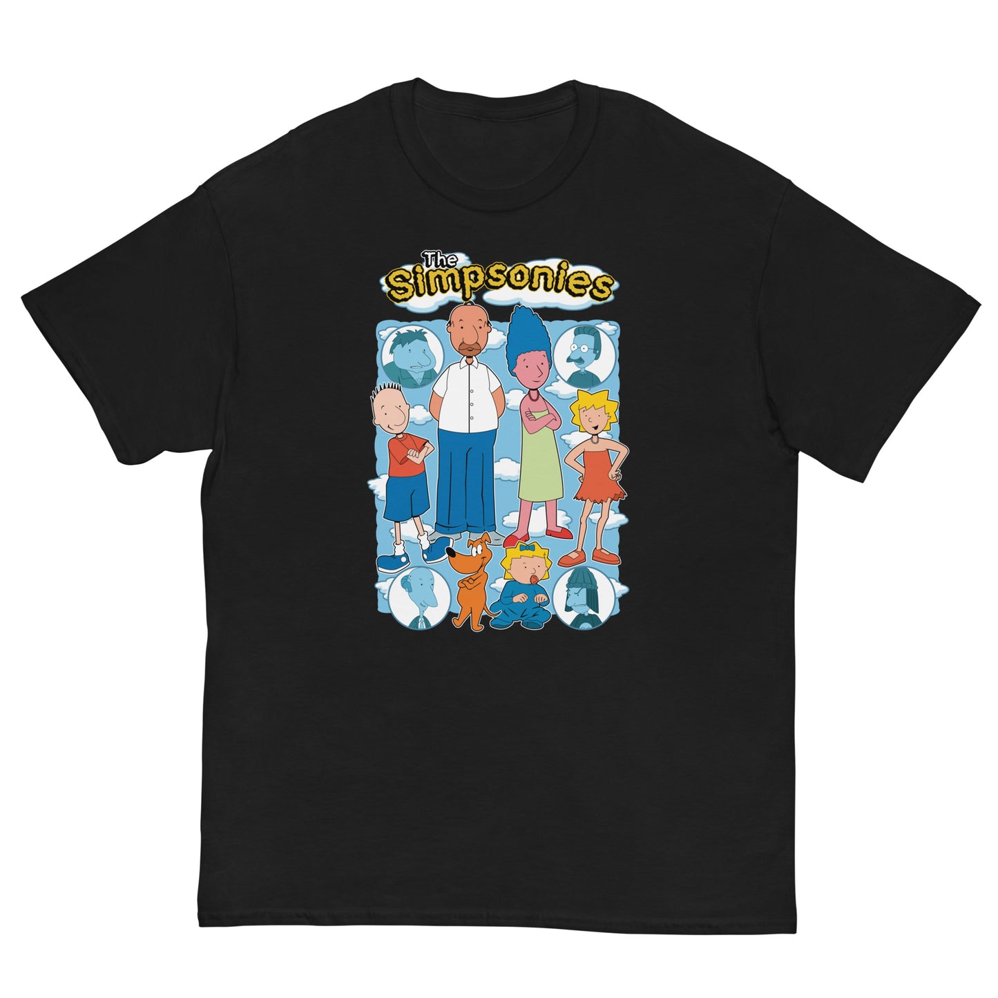The Simpsonies (Doug and Simpsons fusion) - Ultra Cotton T-shirt | UnrealGeeks