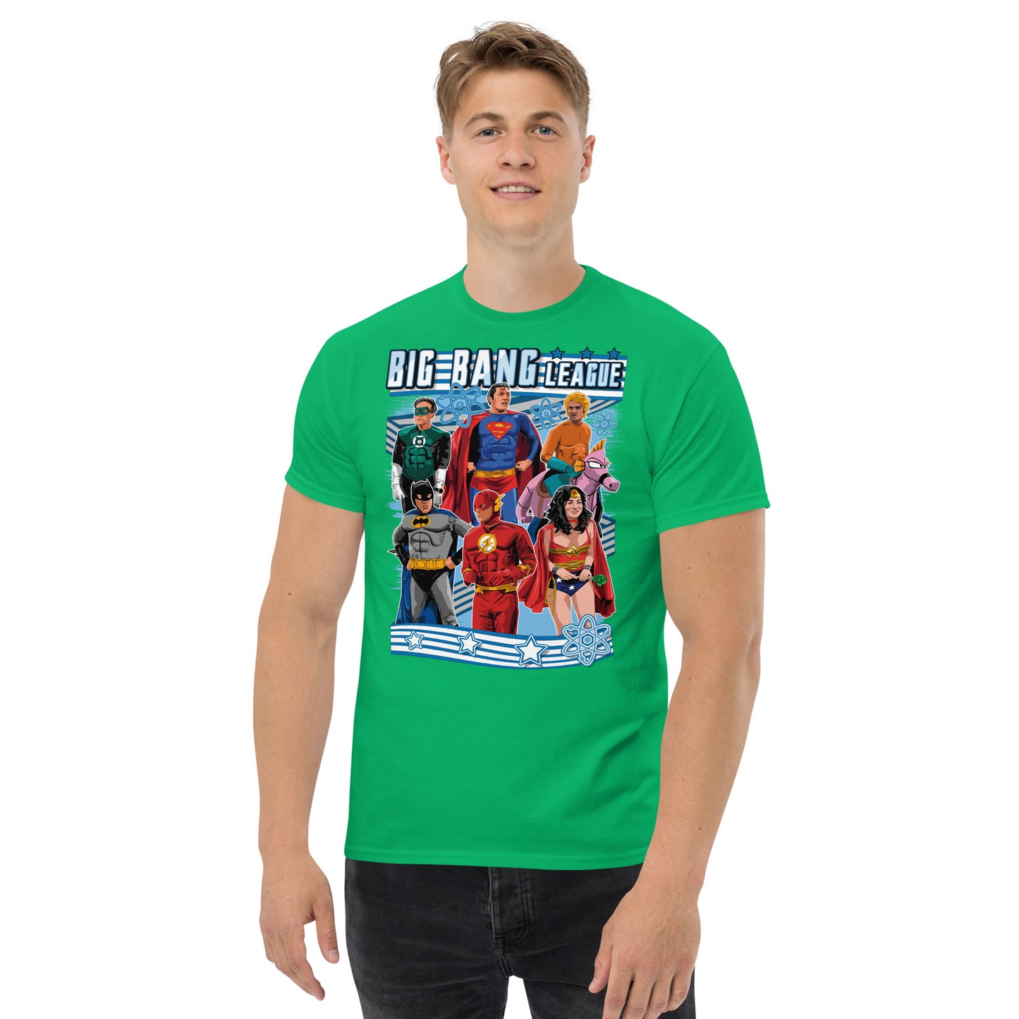 The Big Bang League of Justice - Ultra Cotton T-shirt | UnrealGeeks
