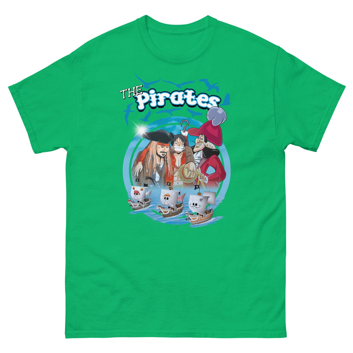 Luffy and the Pirates - Ultra Cotton T-shirt | UnrealGeeks