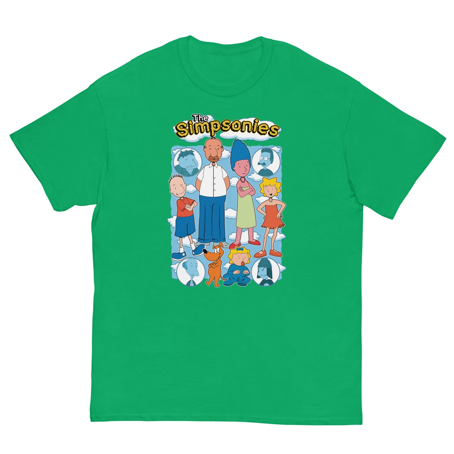 The Simpsonies (Doug and Simpsons fusion) - Ultra Cotton T-shirt | UnrealGeeks