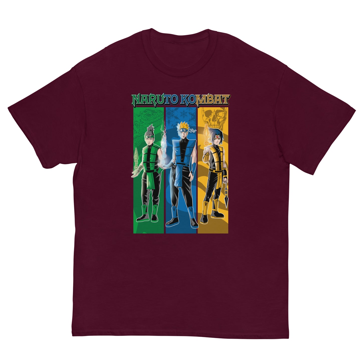 Naruto Mortal Kombat - Ultra Cotton T-shirt | UnrealGeeks