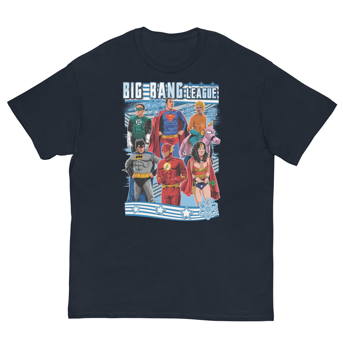 The Big Bang League of Justice - Ultra Cotton T-shirt | UnrealGeeks