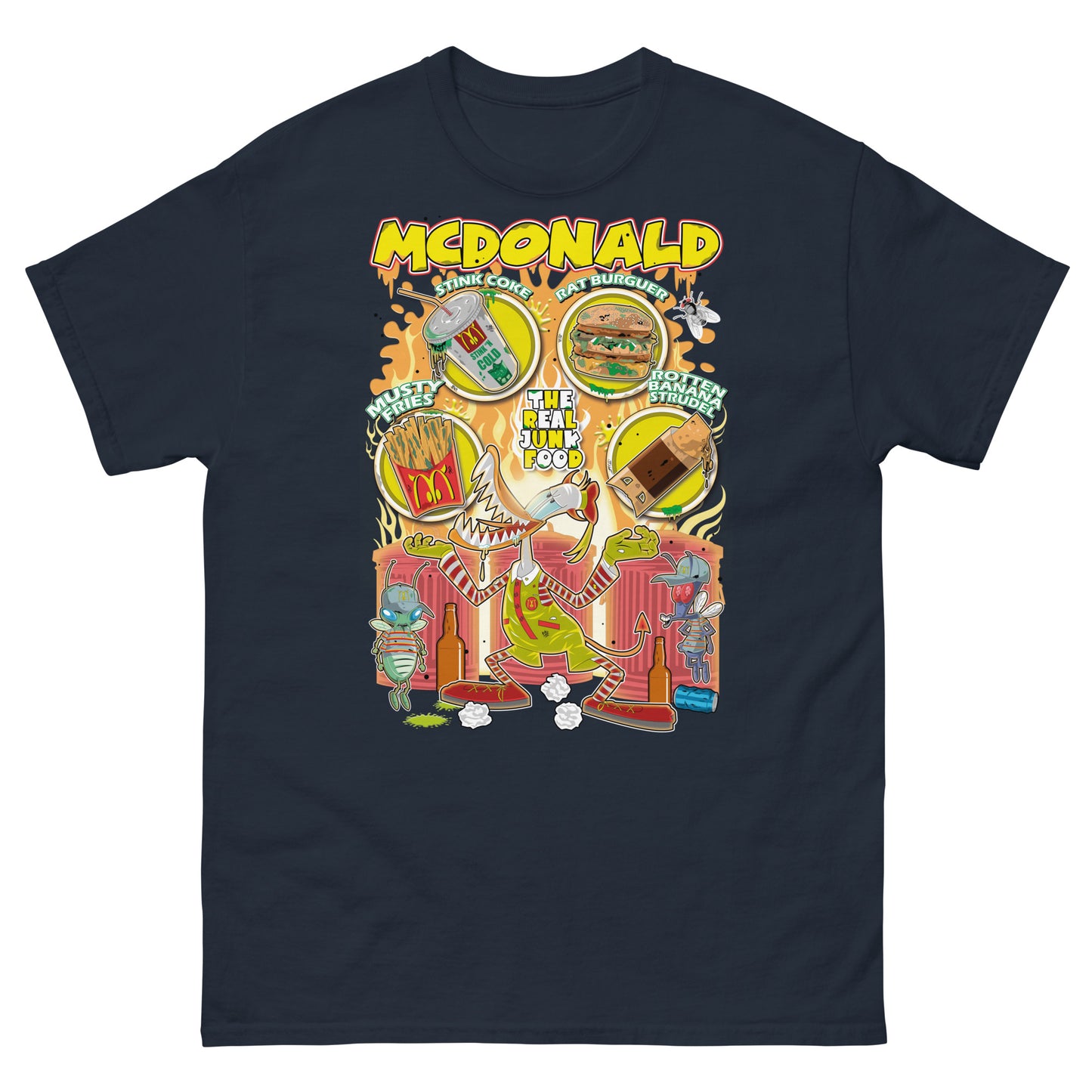 McDonald "Trash version" Ultra Cotton T-shirt | UnrealGeeks