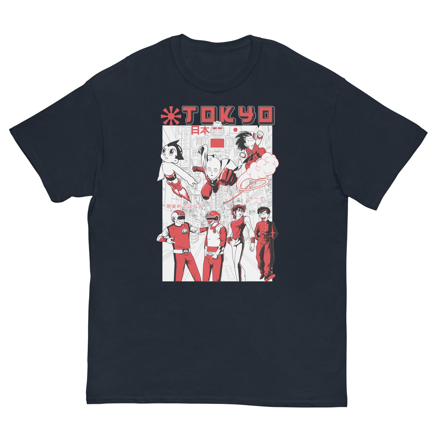 Tokyo - Anime Ultra Cotton T-shirt | UnrealGeeks