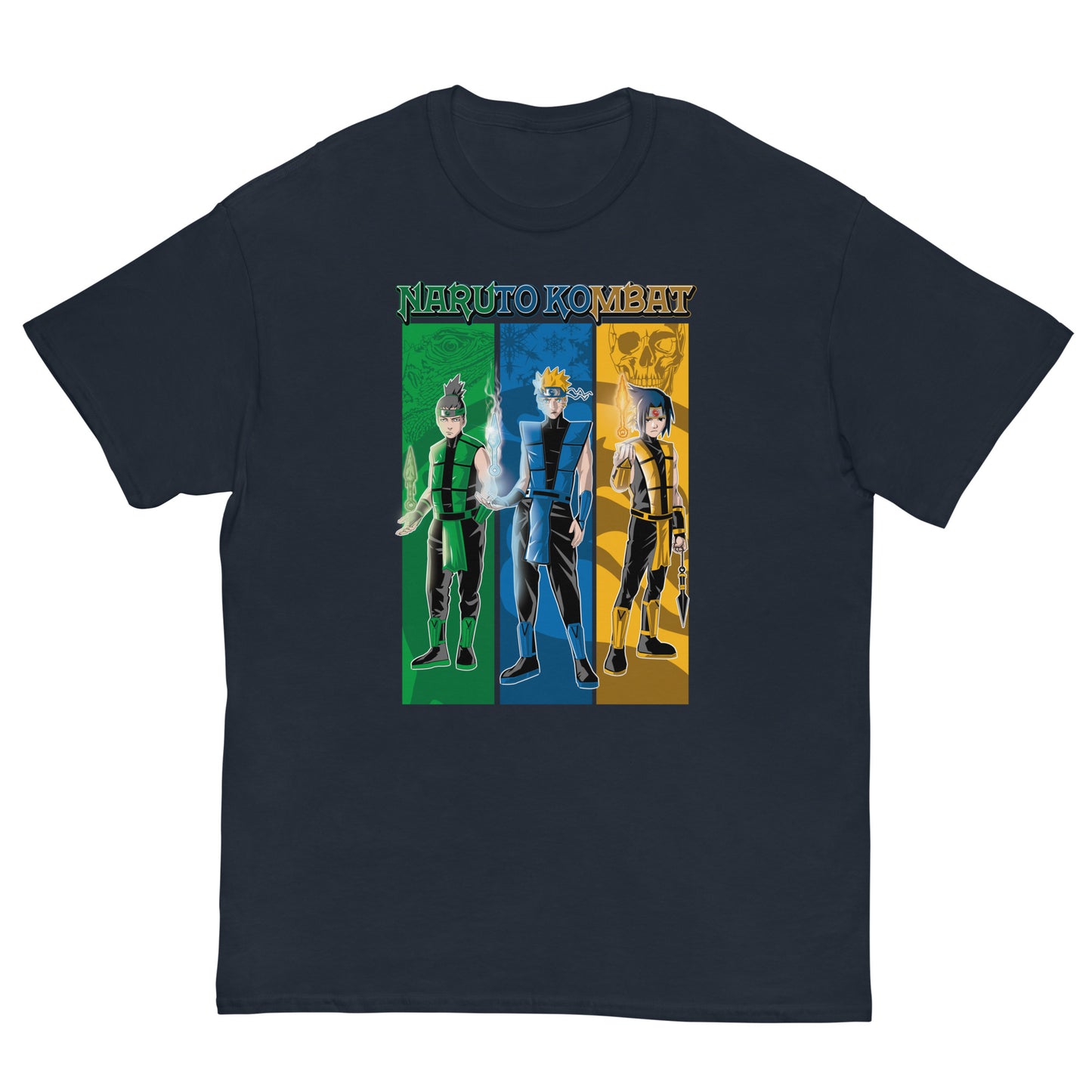 Naruto Mortal Kombat - Ultra Cotton T-shirt | UnrealGeeks