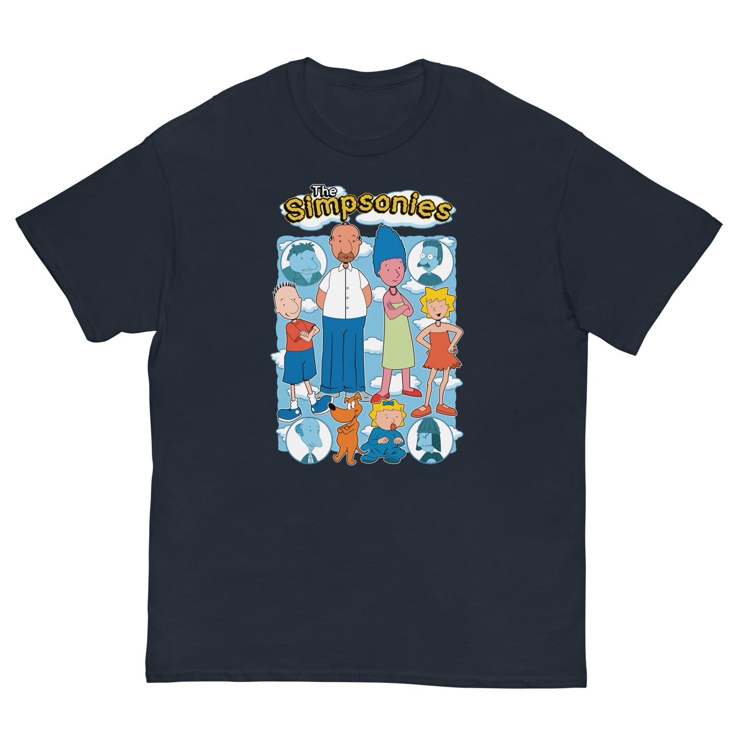 The Simpsonies (Doug and Simpsons fusion) - Ultra Cotton T-shirt | UnrealGeeks