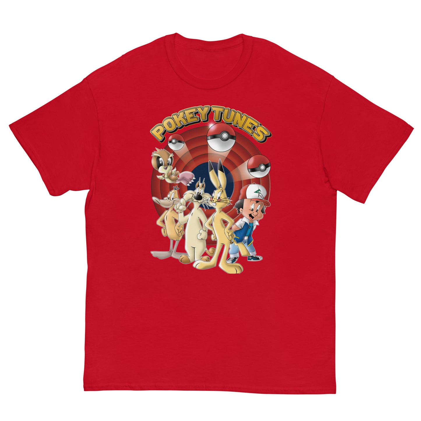 Looney Tunes (Pokemon) - Ultra Cotton T-shirt | UnrealGeeks