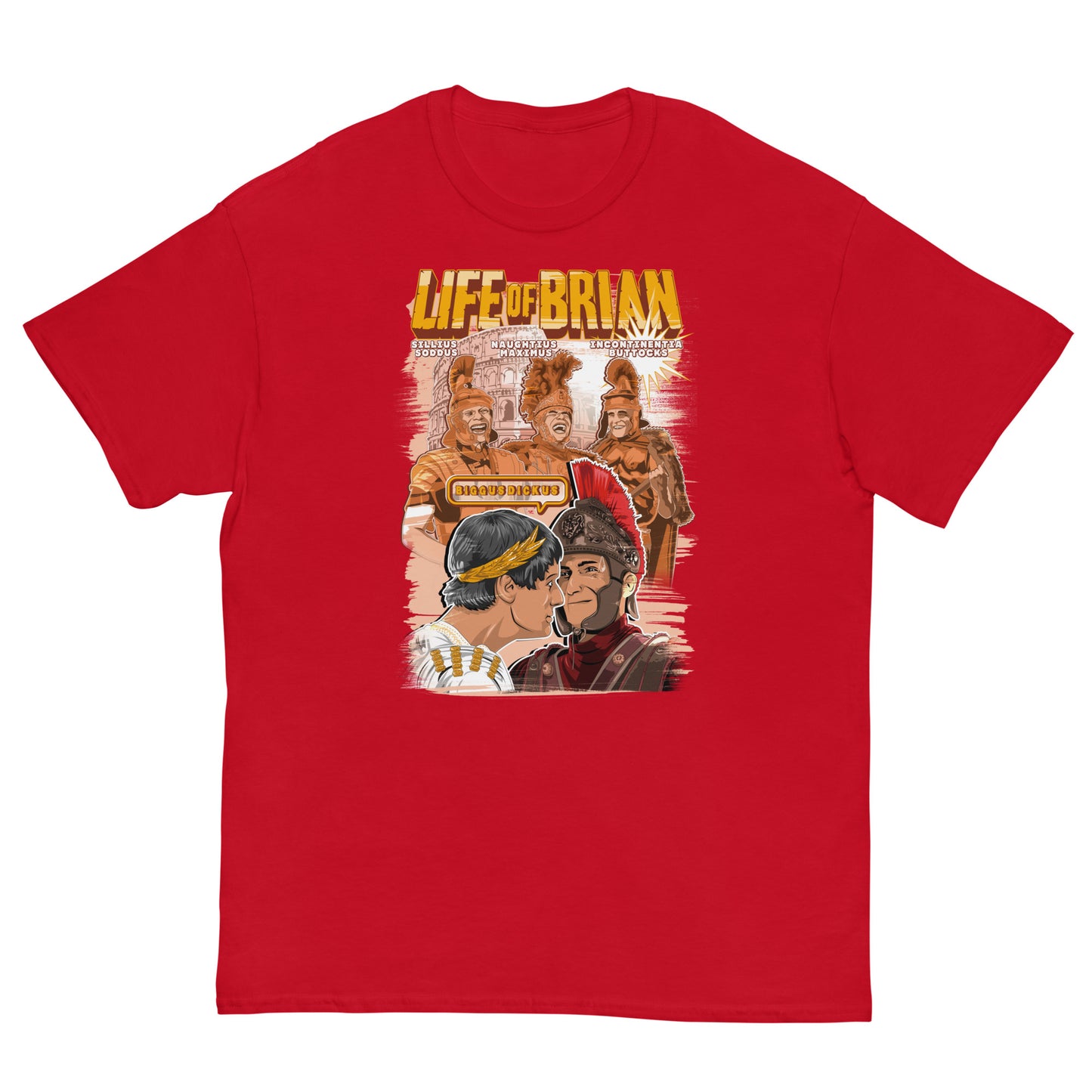 Camiseta de algodón ultra suave La vida de Brian de Monty Python | UnrealGeeks