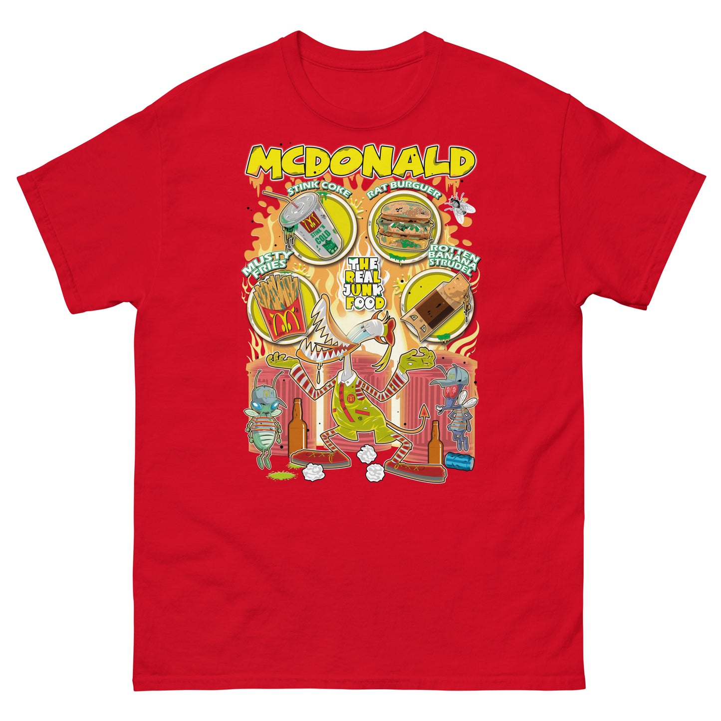 McDonald "Trash version" Ultra Cotton T-shirt | UnrealGeeks