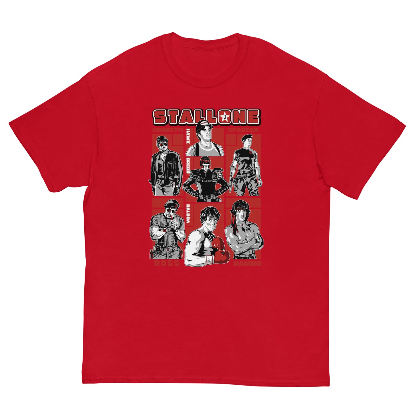 Stallone's compilation Ultra Cotton T-shirt | UnrealGeeks