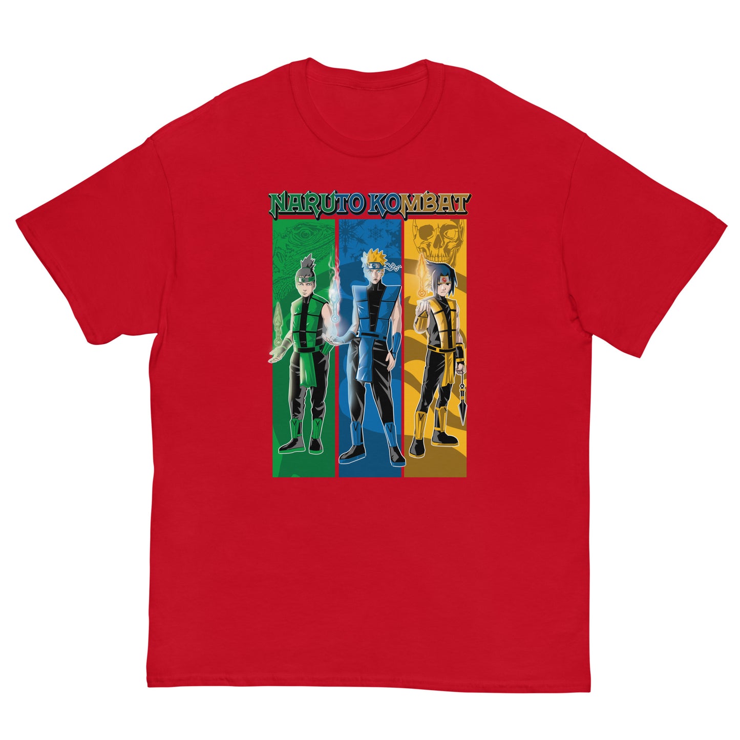Naruto Mortal Kombat - Ultra Cotton T-shirt | UnrealGeeks