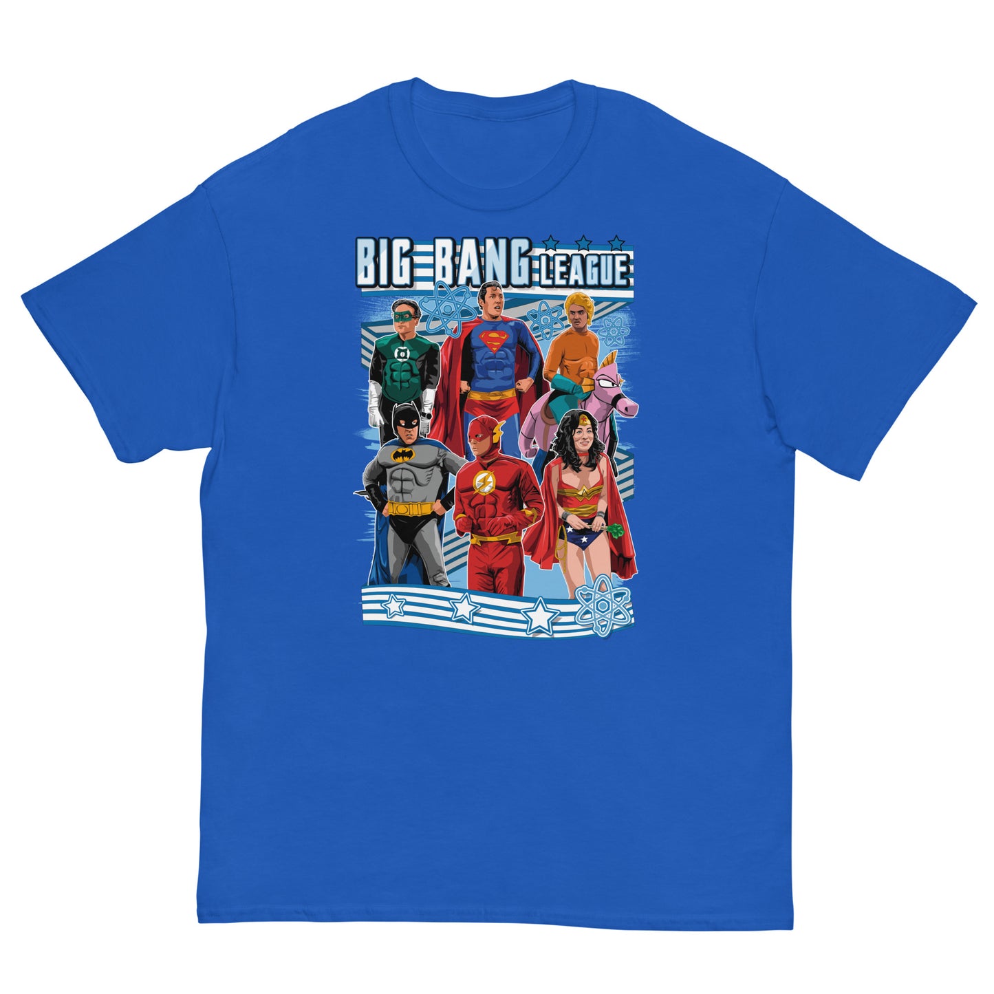 The Big Bang League of Justice - Ultra Cotton T-shirt | UnrealGeeks