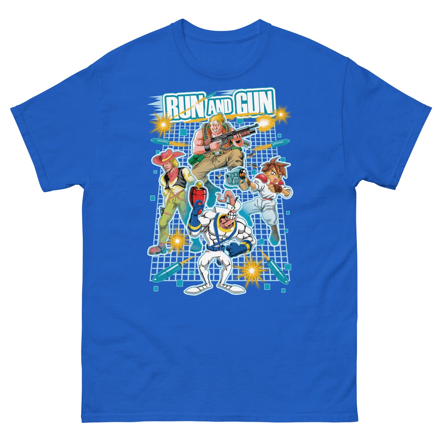 Camisetas de algodón ultra suave de Run 'n Gun Games | UnrealGeeks