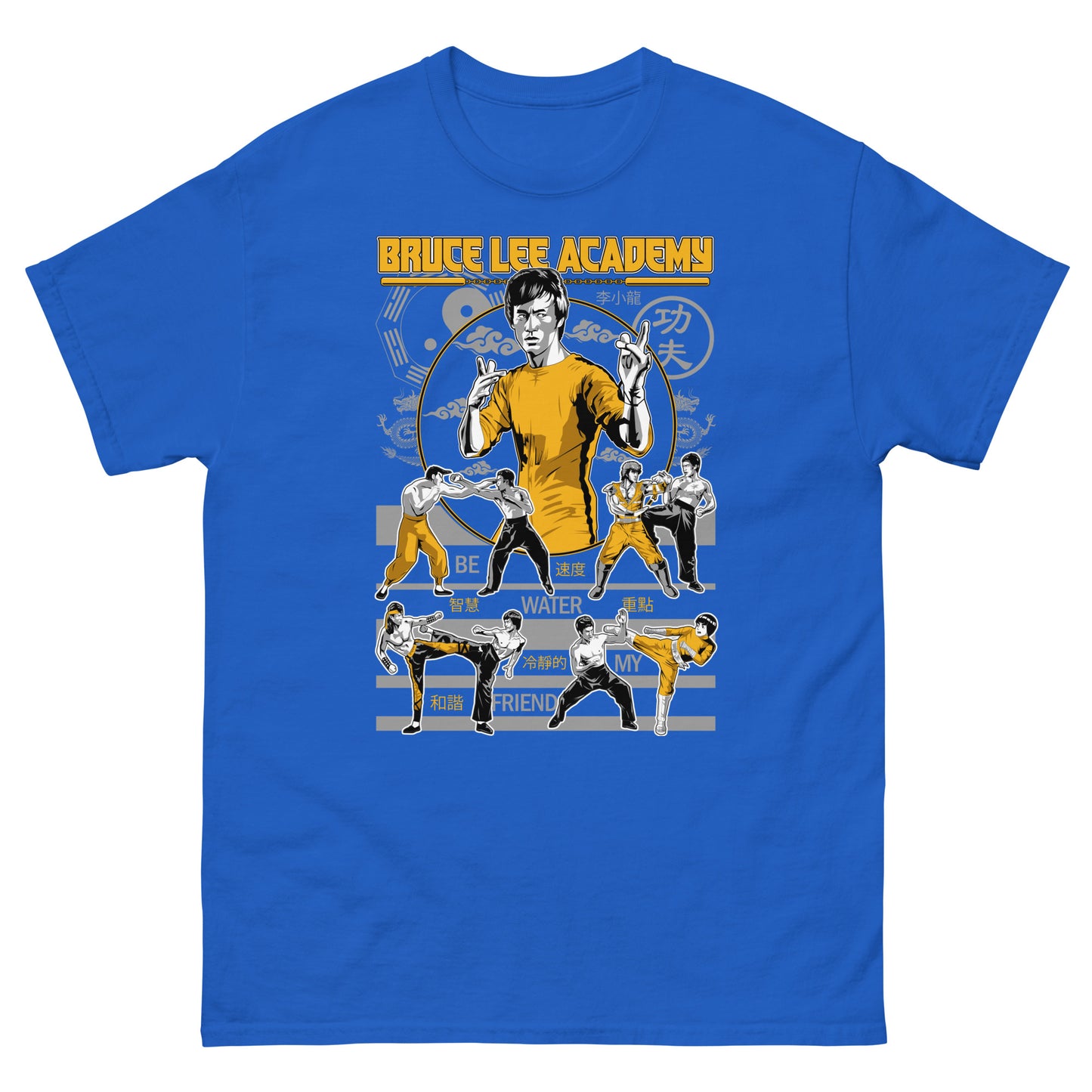 Bruce Lee's Academy Ultra Cotton T-shirt | UnrealGeeks