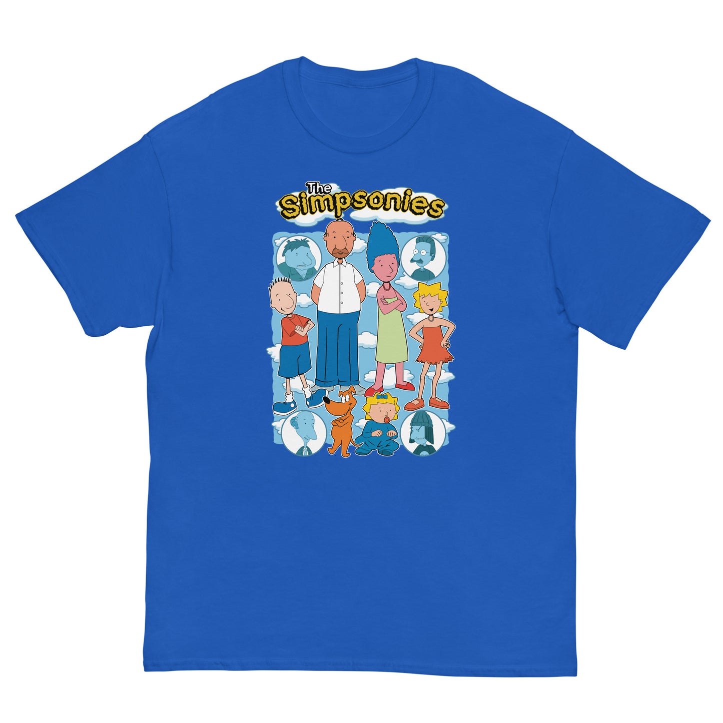 The Simpsonies (Doug and Simpsons fusion) - Ultra Cotton T-shirt | UnrealGeeks