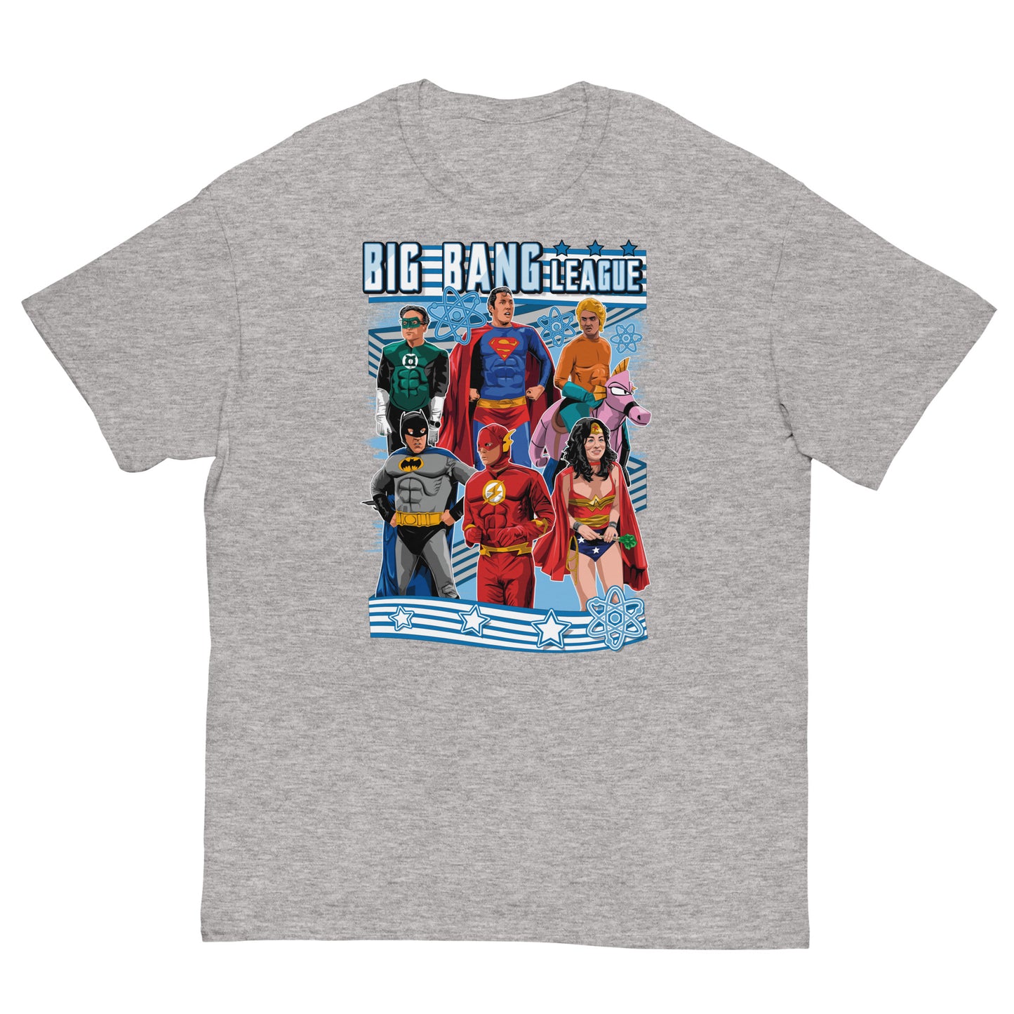 The Big Bang League of Justice - Ultra Cotton T-shirt | UnrealGeeks