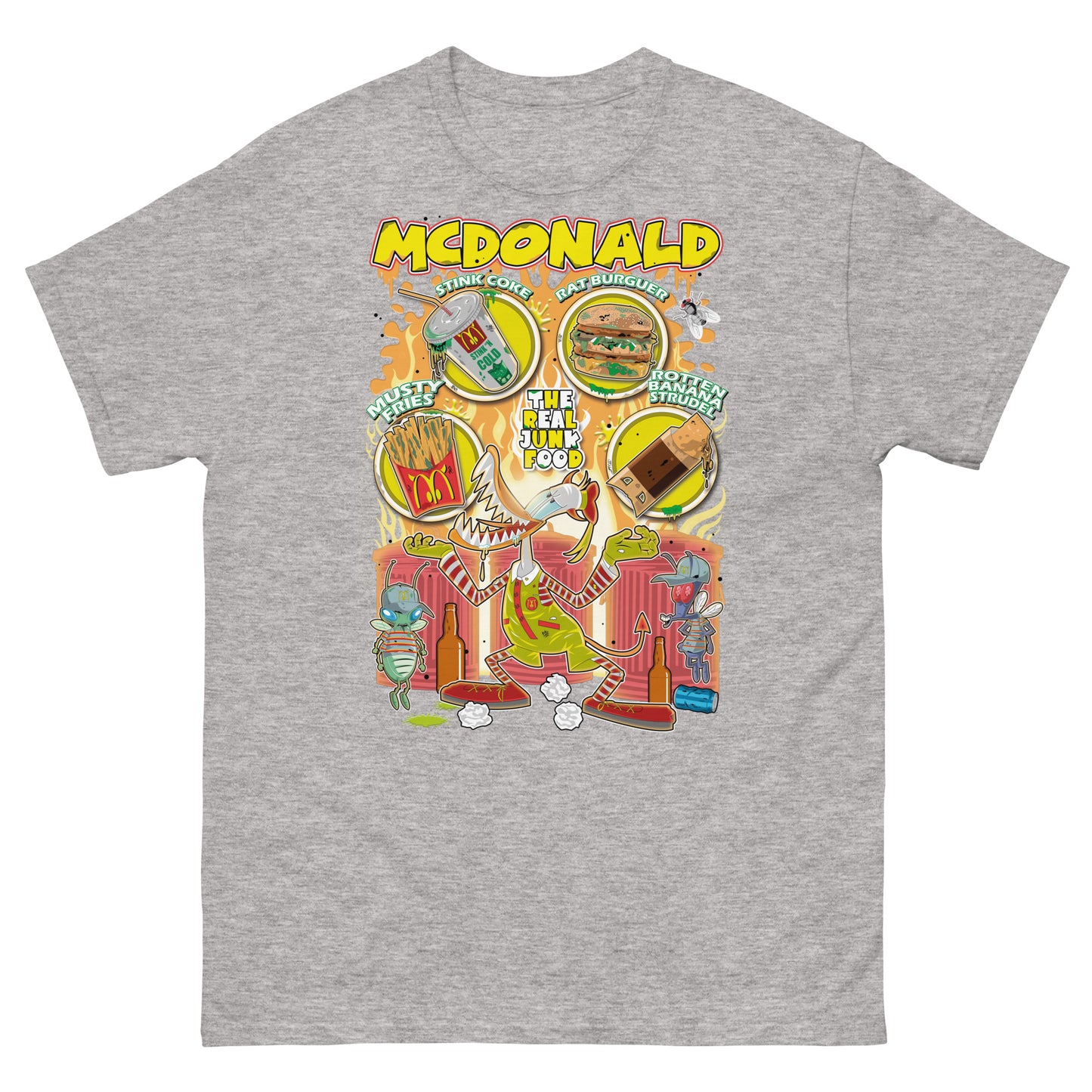 McDonald "Trash version" Ultra Cotton T-shirt | UnrealGeeks