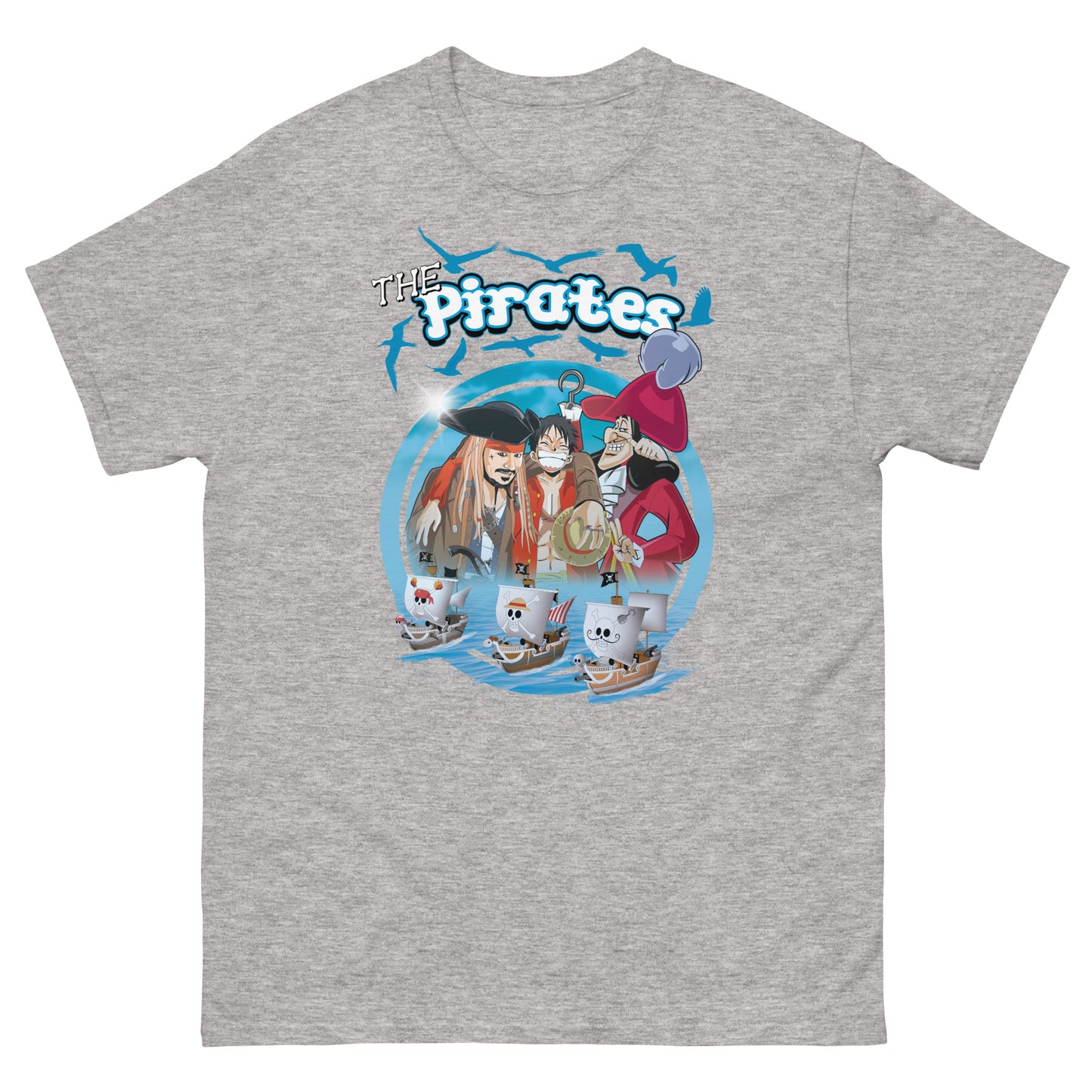 Luffy and the Pirates - Ultra Cotton T-shirt | UnrealGeeks