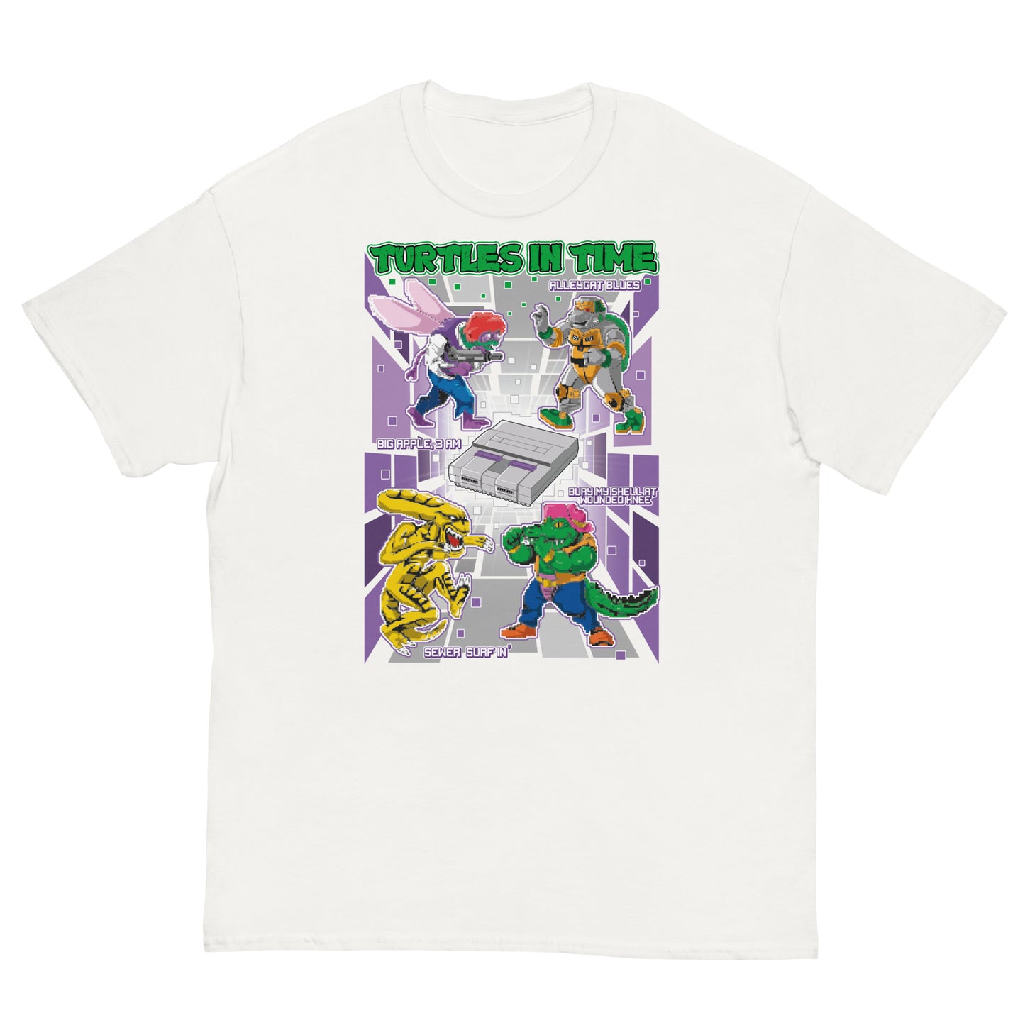 Ninja Turtles - Turtles in Time - Ultra Cotton T-shirt | UnrealGeeks