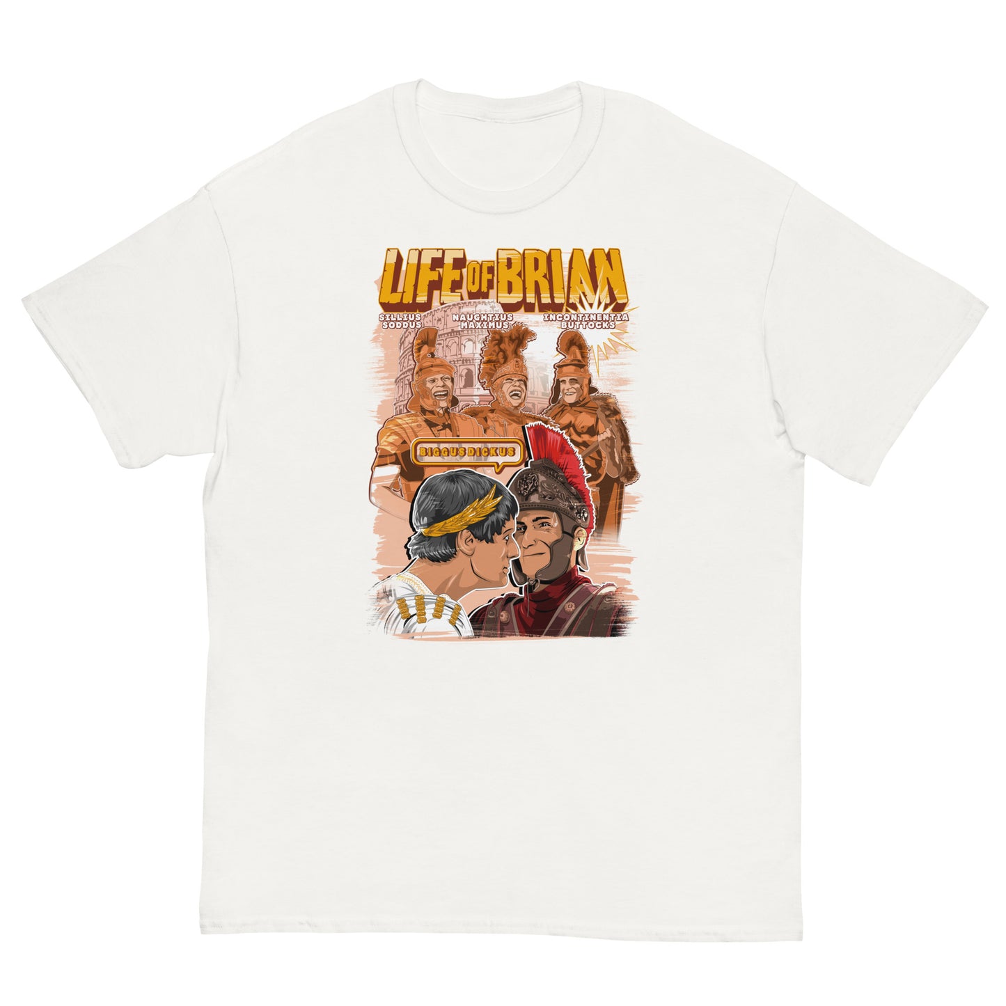 Camiseta de algodón ultra suave La vida de Brian de Monty Python | UnrealGeeks