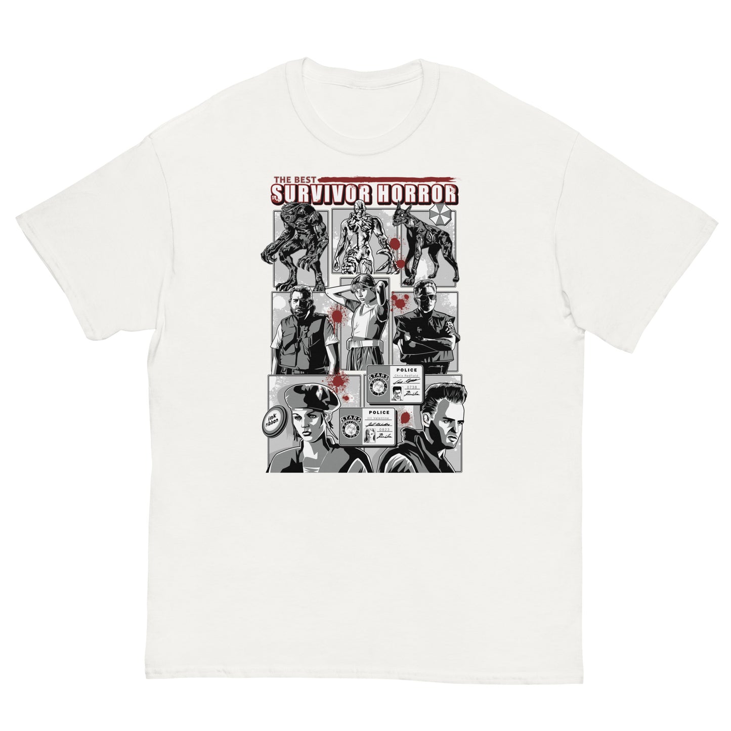 Resident Evil 1 - Camiseta unisex de algodón ultra suave | UnrealGeeks