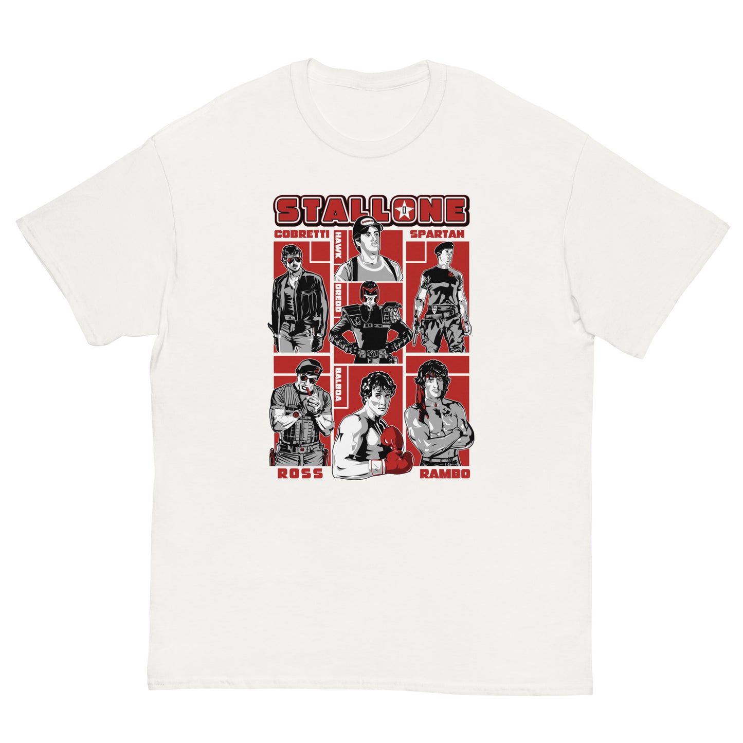 Stallone's compilation Ultra Cotton T-shirt | UnrealGeeks