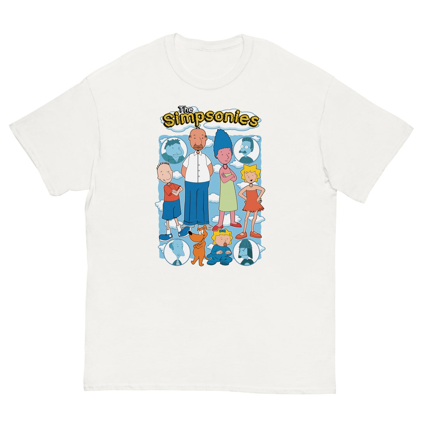The Simpsonies (Doug and Simpsons fusion) - Ultra Cotton T-shirt | UnrealGeeks