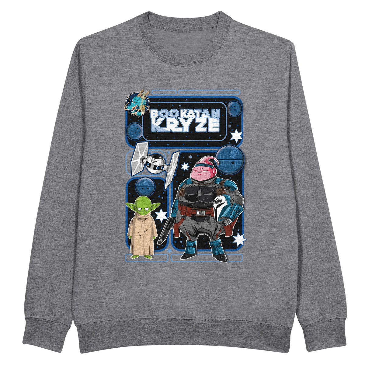 Majin Boo Dragon Ball Sweatshirt grey