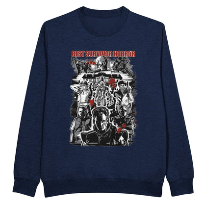 Resident Evil navy blue sweatshirt