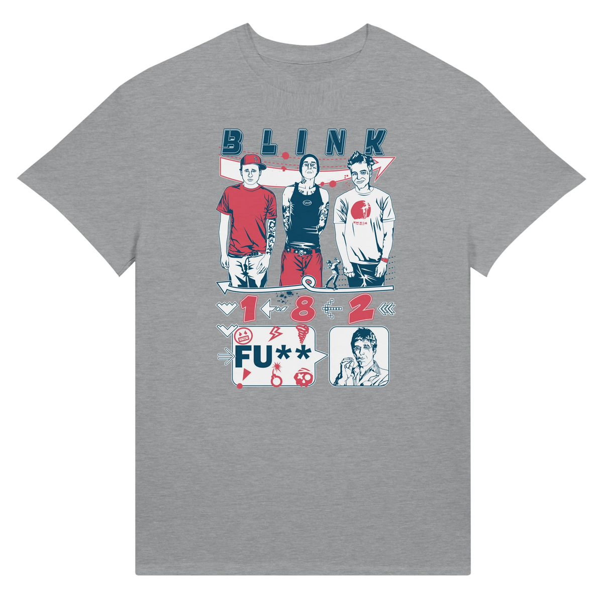 Blink182 Ultra Cotton Unisex T-shirt | UnrealGeeks - UnrealGeeks