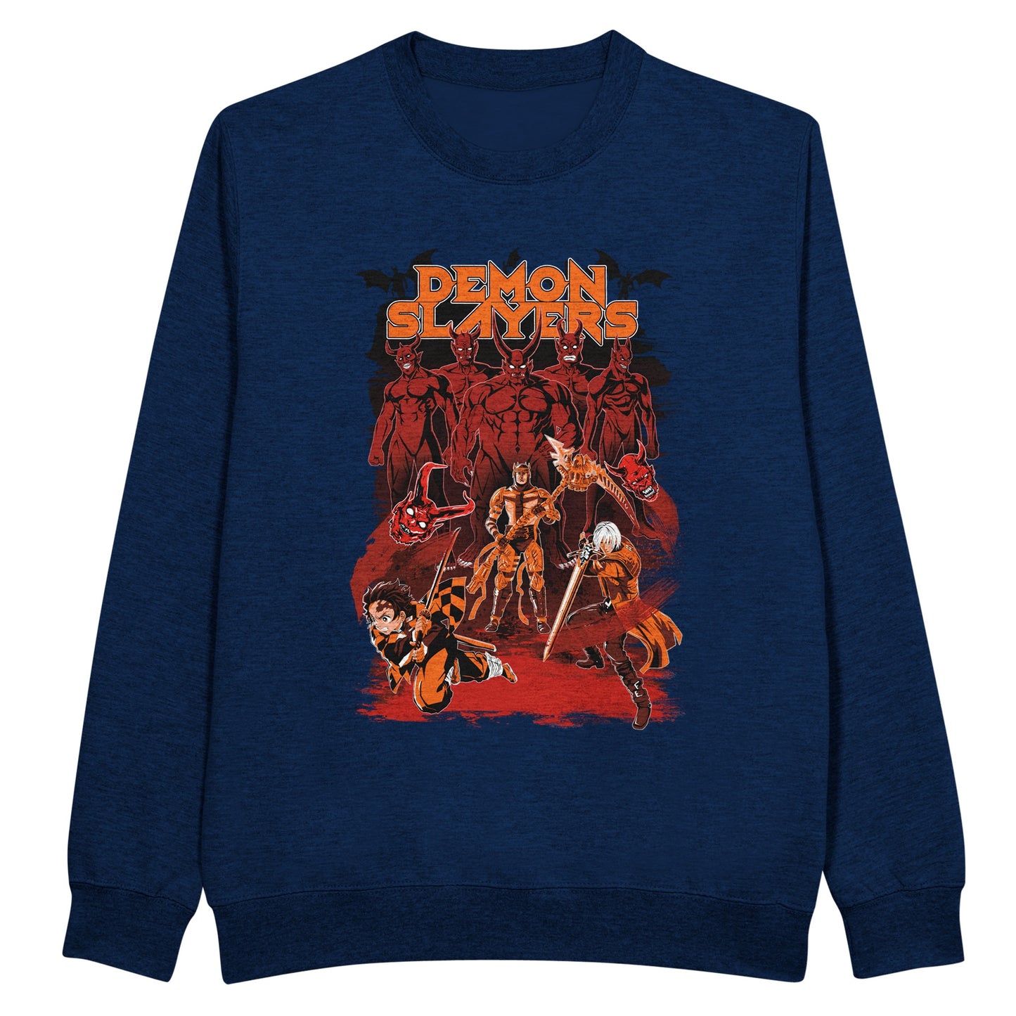 Navy Demon Slayer Sweatshirt