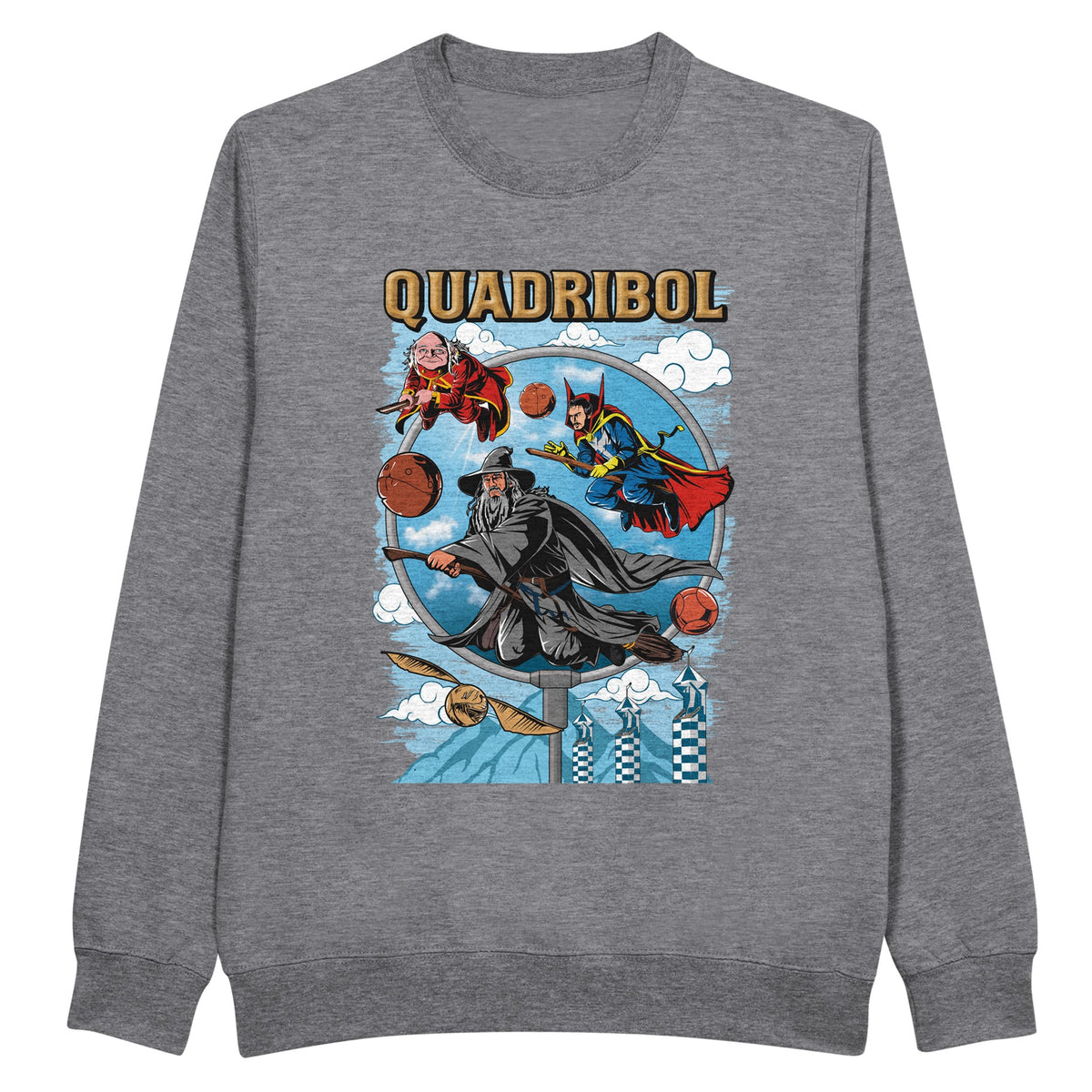 Quadribol - Premium Sweatshirt | UnrealGeeks - UnrealGeeks