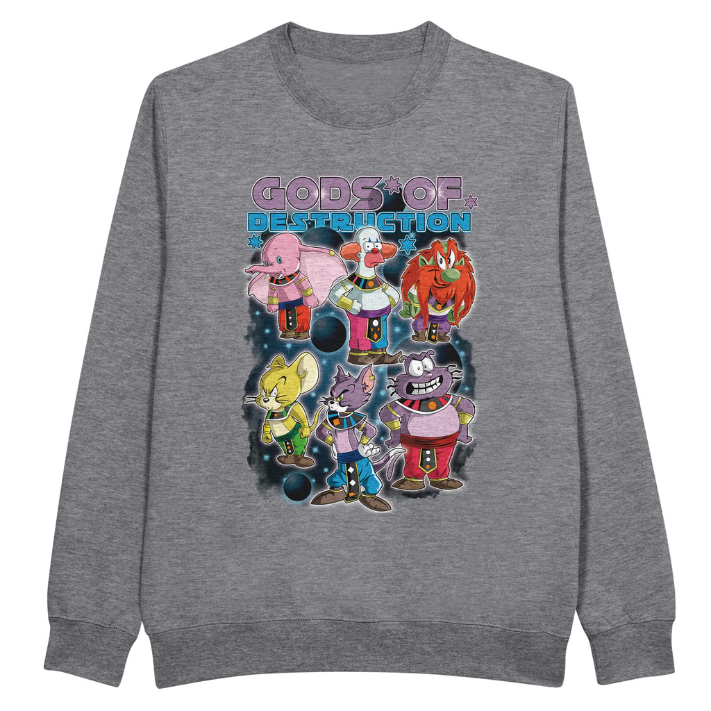 Grey God of Destruction Dragon Ball Sweatshirt