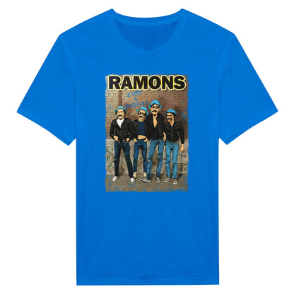 Blue Dom Ramon (El chavo del 8) and Ramones band album cover