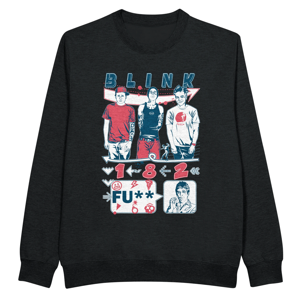 Blink182 - Premium Sweatshirt | UnrealGeeks - UnrealGeeks