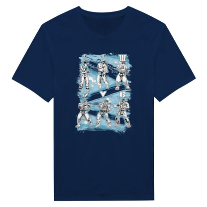 Navy blue T-Shirt StreetFighter game Ryu 