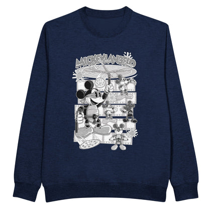 MickeyLangelo navyblue sweatshirt