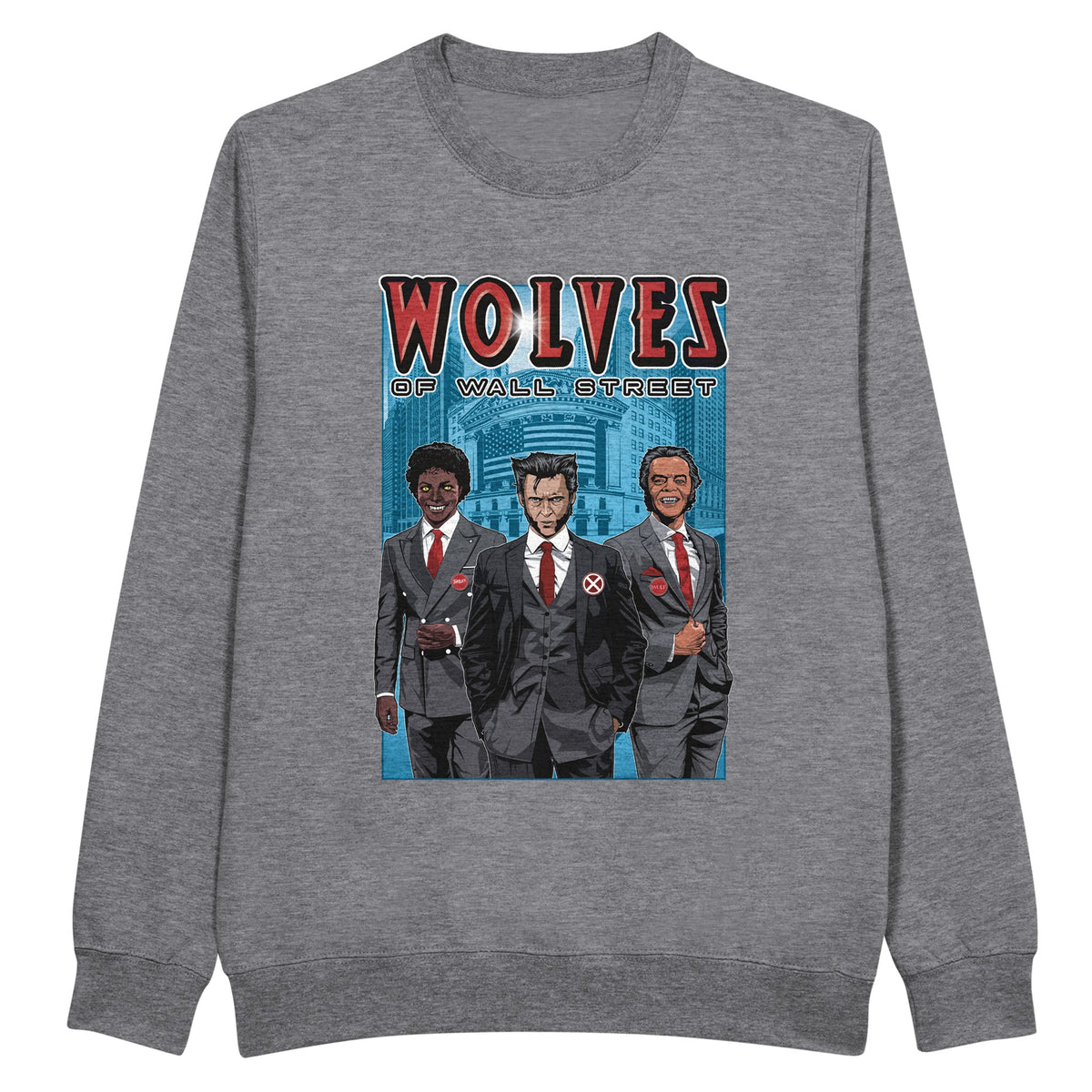 Wolves of Wall Street - Premium Sweatshirt | UnrealGeeks - UnrealGeeks